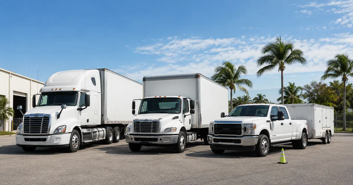 Commercial trucks and trailers that may require annual DOT inspections